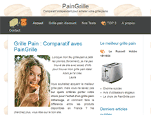 Tablet Screenshot of paingrille.com